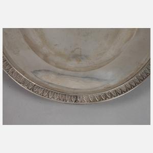 Silber große Fischvorlegeplatte