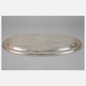 Silber große Fischvorlegeplatte