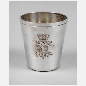 Silberbecher Auguste Victoria