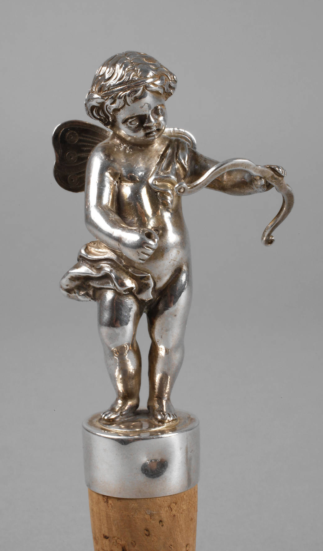 Silberstopfen als Engel