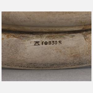 Großes Silbertablett