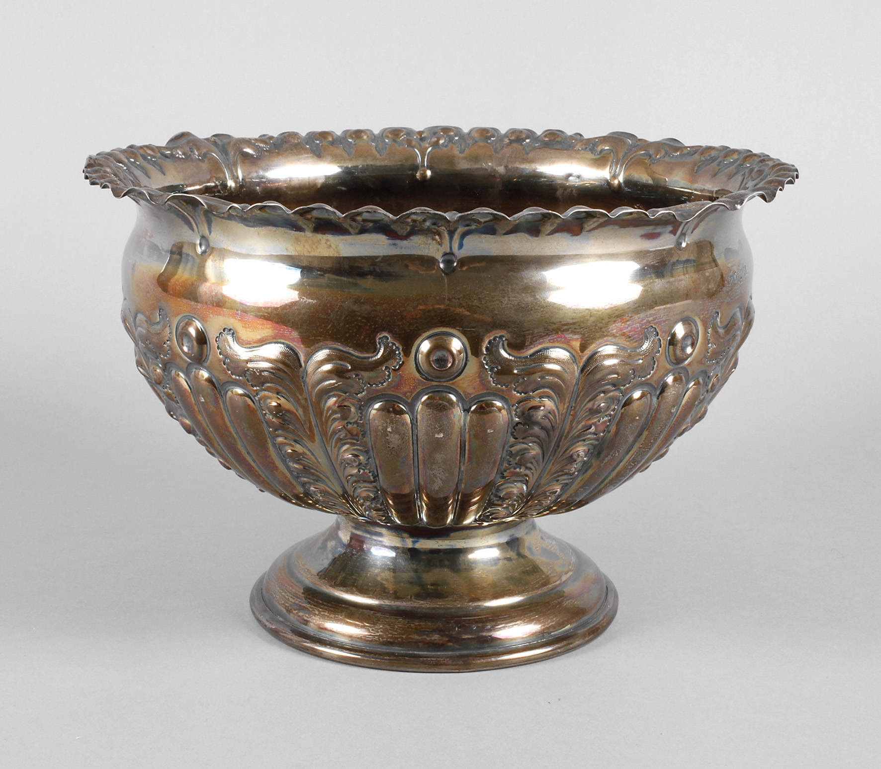 England große Silberschale