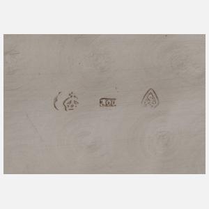 Silberdose mit Früchtereigen nach Rubens