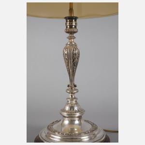 Tischlampe Silber