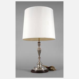 Tischlampe Silber