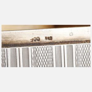 Zigarettendose Silber