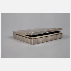 Zigarettendose Silber