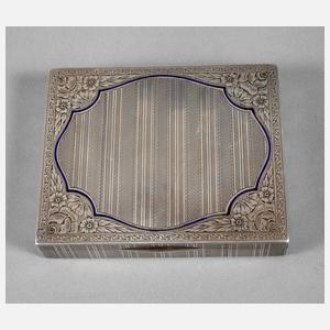 Zigarettendose Silber