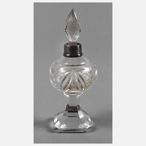 Parfumflakon mit Silbermontierung