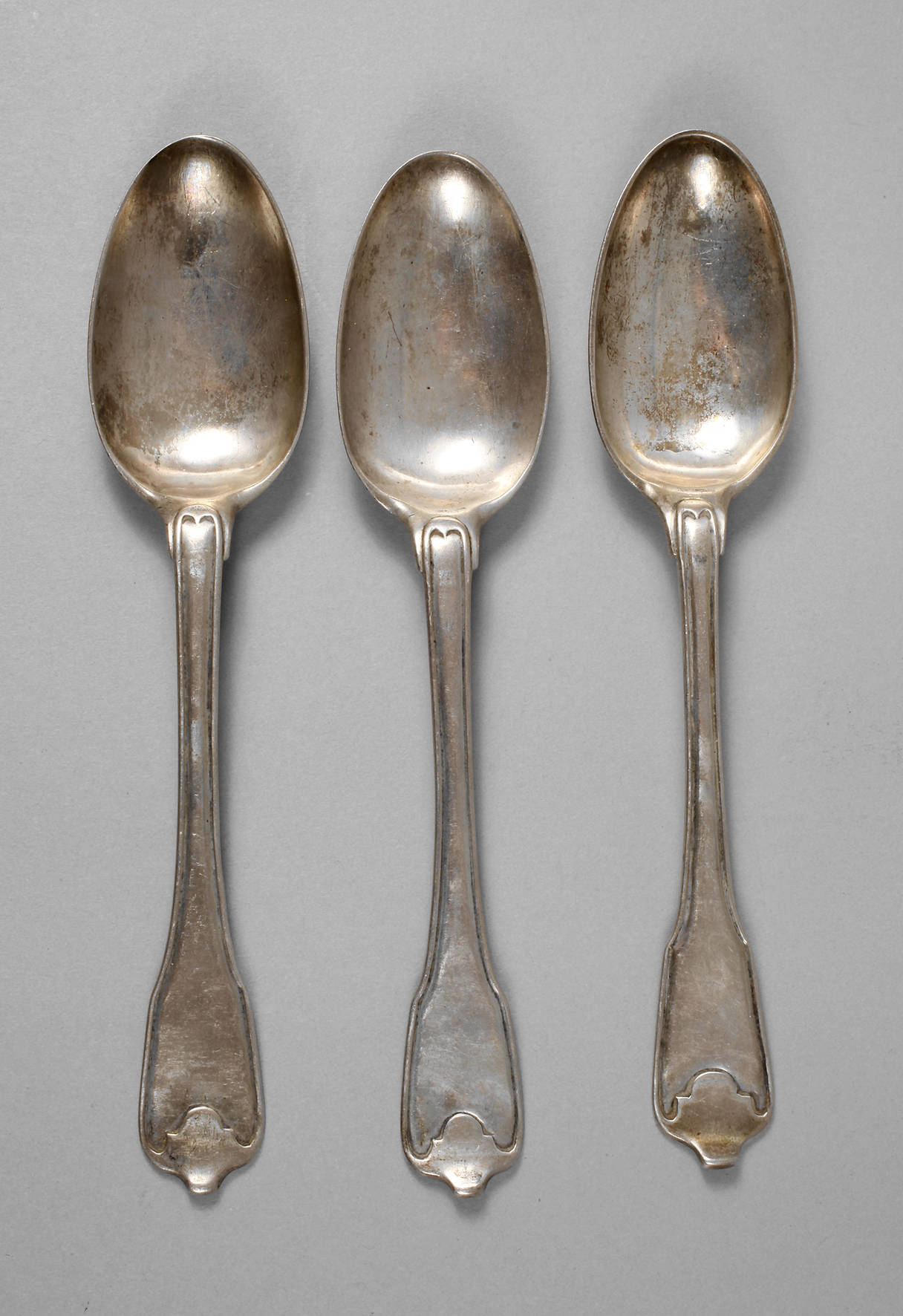 Drei barocke Speiselöffel