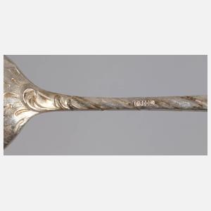 Silber zwölf Kaffeelöffel Historismus