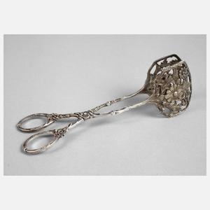 Gebäckzange Blütenmotive