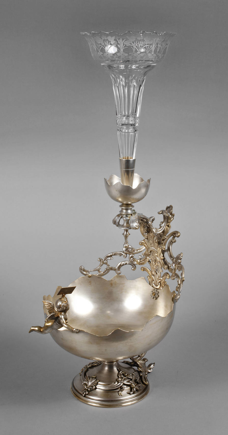 Großer Tafelaufsatz Historismus