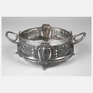 Jugendstilschale mit Lorbeerlaub