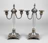 WMF Geislingen Paar klassizistische Leuchter
