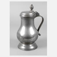 Schlesischer Barock-Zinnbirnenkrug111