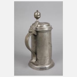 Schwerer Zinnwalzenkrug