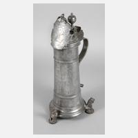 Zinn-Schleifkanne der Strumpfwirker-Innung111