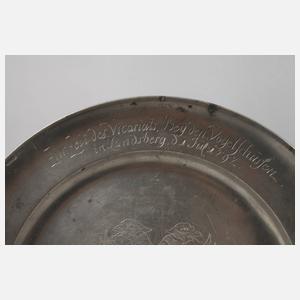 Zinnteller Vogelschießen