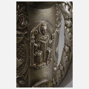 Großer Zinnprunkhumpen