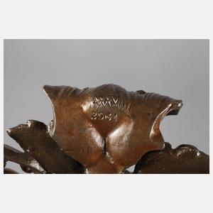 Großer Wandspiegel Eisenwerk Lauchhammer