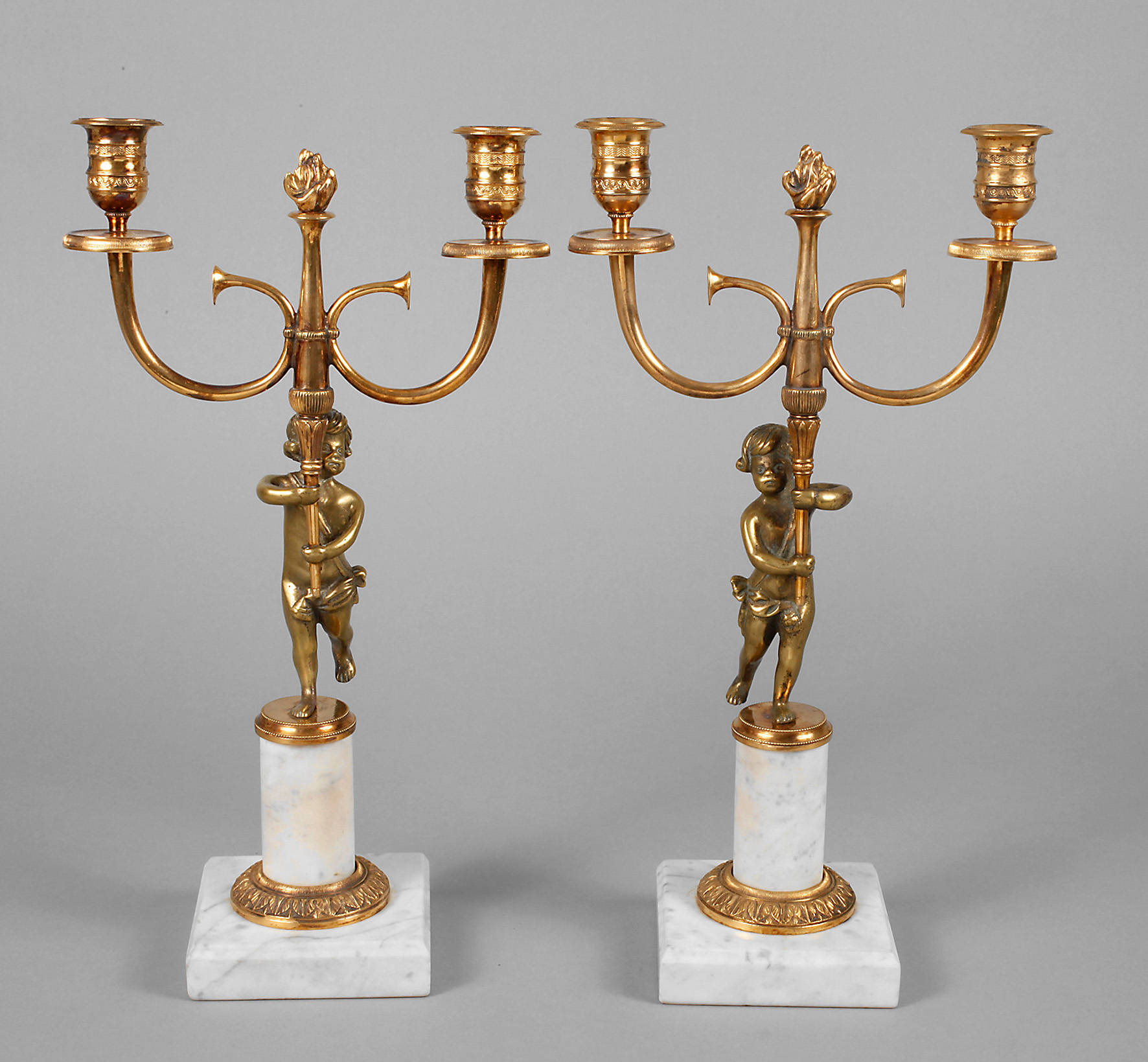 Paar figürliche Leuchter