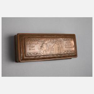 Holländische Tabatiere zur Hochzeit