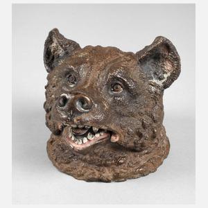 Figürliches Tintenfass