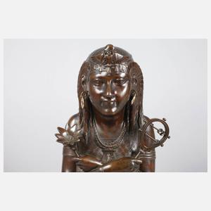 Bronzebüste der Kleopatra VII.