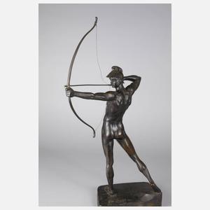 Ernst Moritz Geyger, Bogenschütze