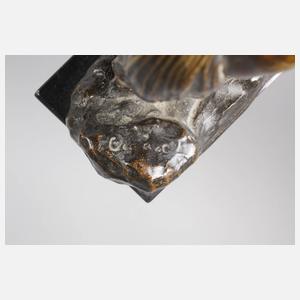 Hans Guradze, Bauernjunge mit Pferd an der Tränke