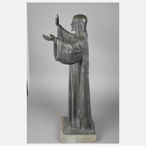 C. A. Smout, große Jesusskulptur