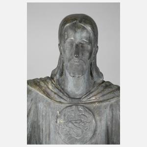 C. A. Smout, große Jesusskulptur
