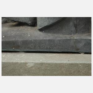 C. A. Smout, große Jesusskulptur