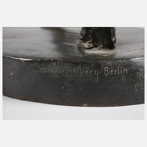 Oswald Schimmelpfennig, großer Bronzeakt