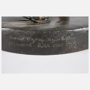 Oswald Schimmelpfennig, großer Bronzeakt