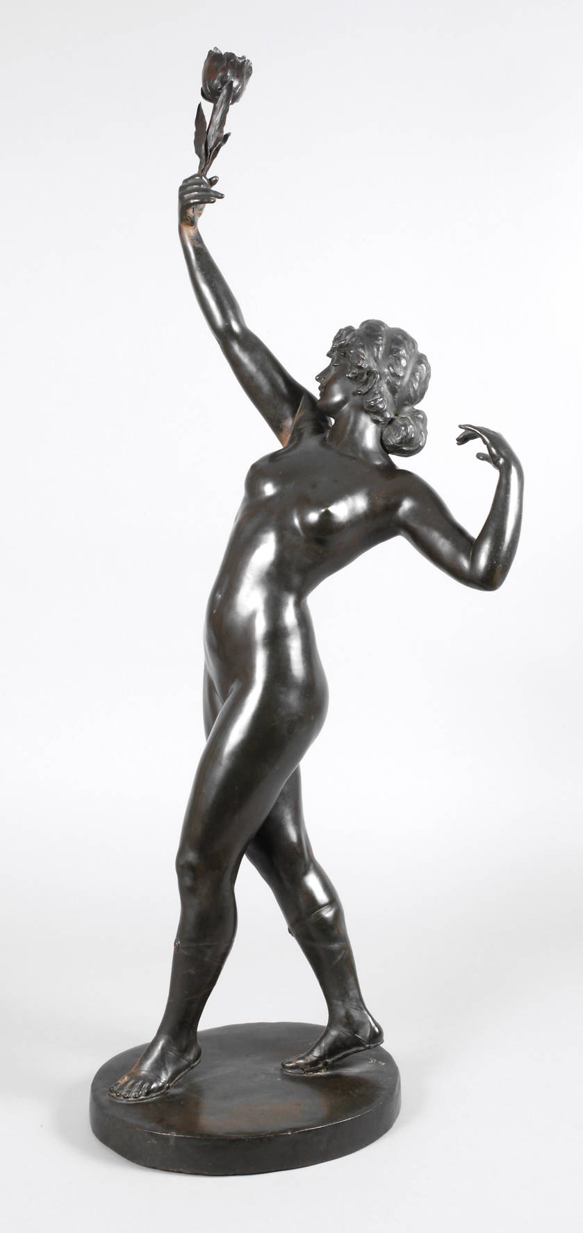 Oswald Schimmelpfennig, großer Bronzeakt