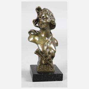 Emmanuel Villanis attr., Mädchenbüste ”Salambo”