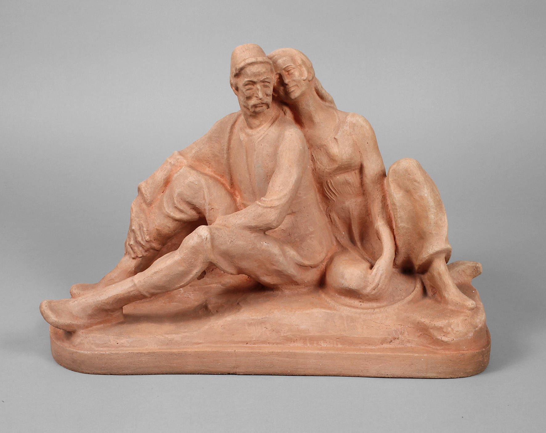 Otto Thiem, attr., Bauernpaar