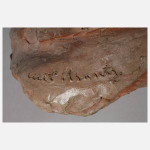 Edmund Moeller, Büste Curt Krantz