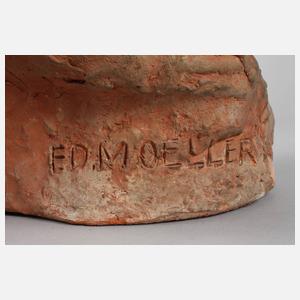 Edmund Moeller, Büste Curt Krantz