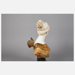 Professor Goual, Alabasterbüste