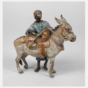 Franz Xaver Bergmann, Wiener Bronze Eselreiter