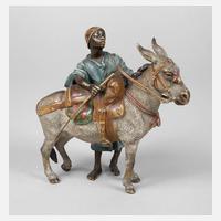 Franz Xaver Bergmann, Wiener Bronze Eselreiter111