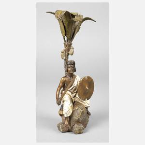 Franz Xaver Bergmann, Wiener Bronze Krieger unter Palme