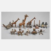 Wiener Bronze-Miniaturen afrikanischer Zirkus111