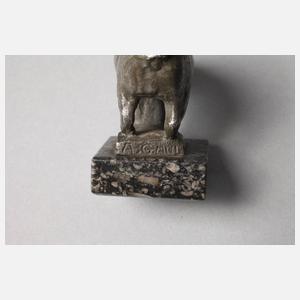 August Gaul, Silberplastik Glücksschwein