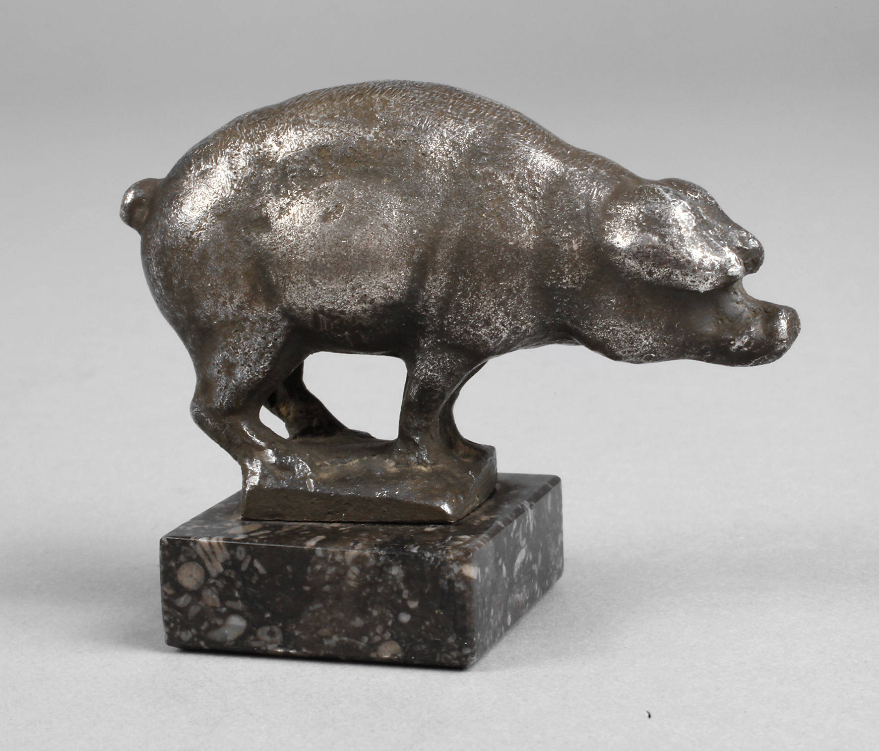 August Gaul, Silberplastik Glücksschwein