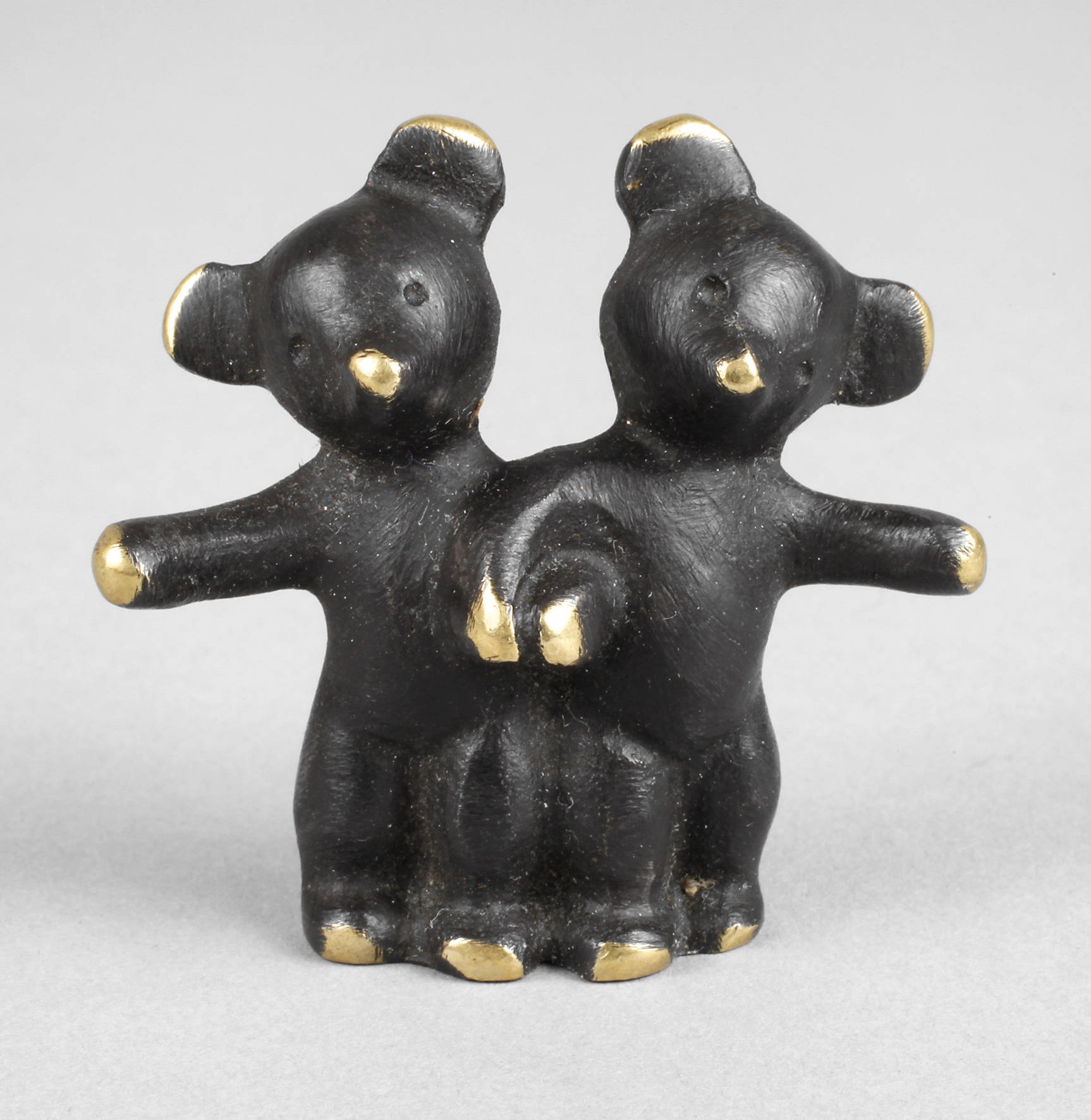 Bronzeminiatur Bärchen