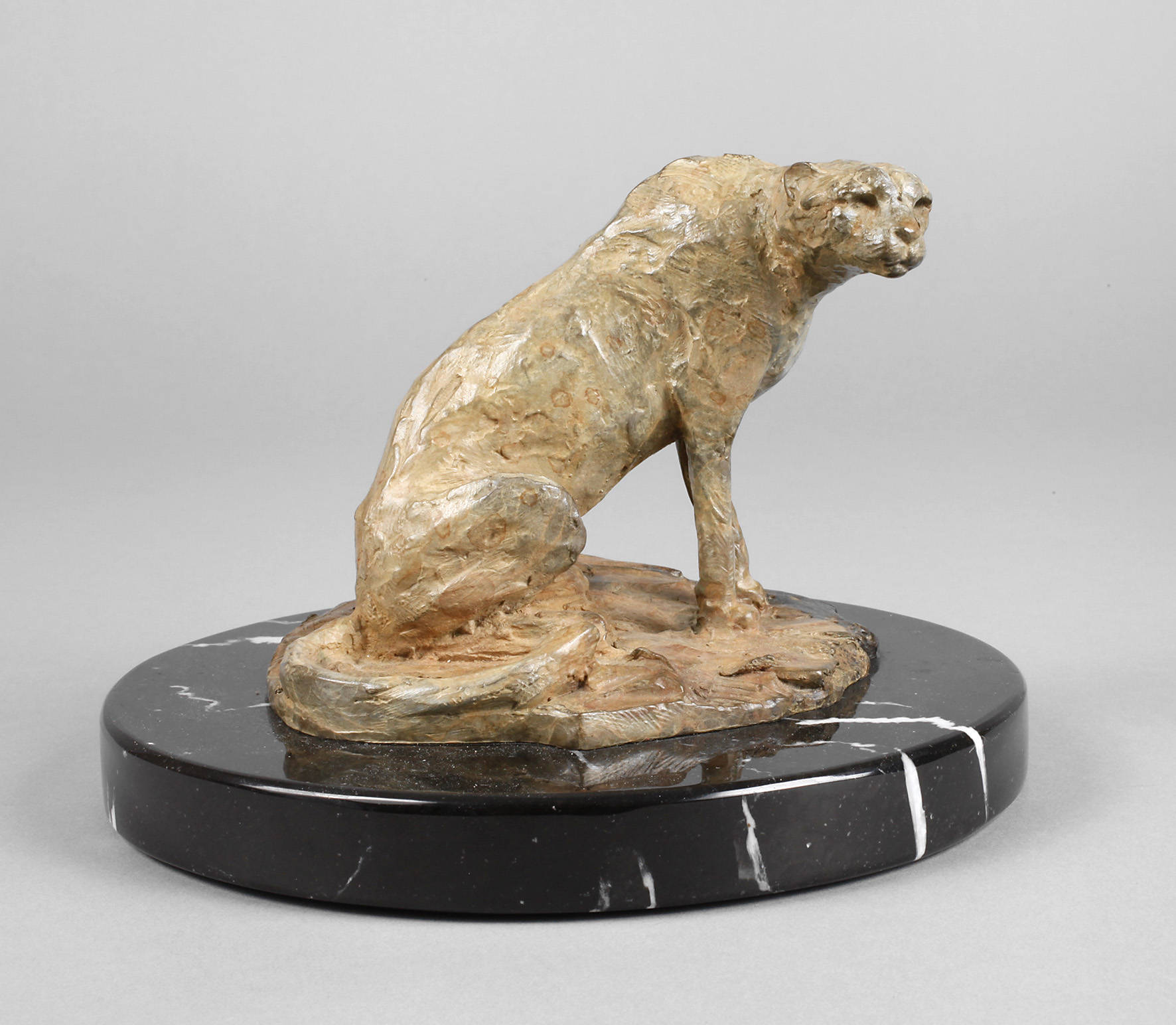 Monogrammist RM, sitzender Gepard